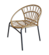 FAUTEUIL 1 PLACE EN ROTIN