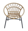 FAUTEUIL 1 PLACE EN ROTIN