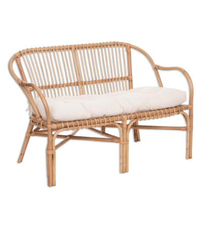 FAUTEUIL 2 PLACES EN ROTIN