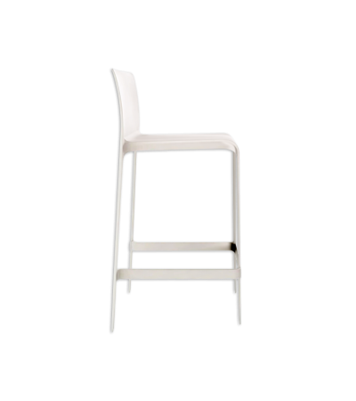 TABOURET HAUT BLANC VOLT