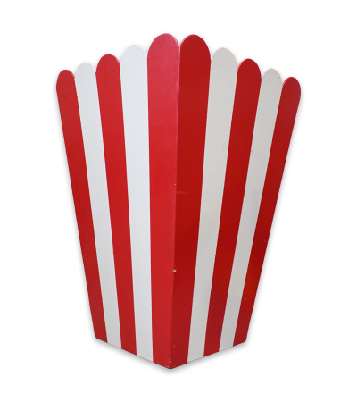 BOÎTE À POP-CORN GÉANTE