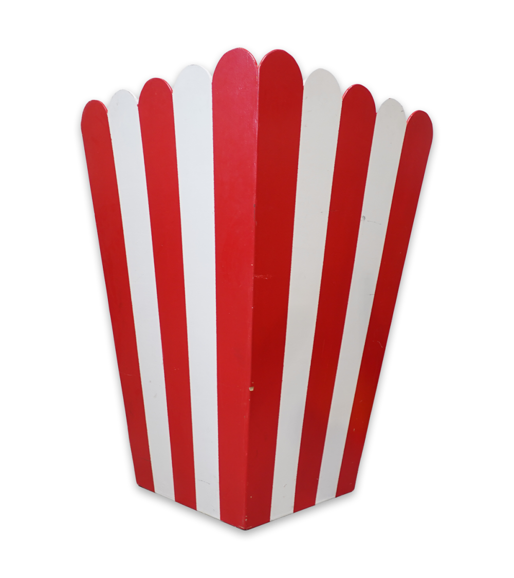 BOÎTE À POP-CORN GÉANTE